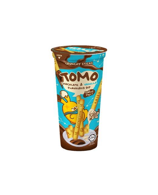 WIN2 Tomo Crunchy Stick Choco & Vanilla 40g