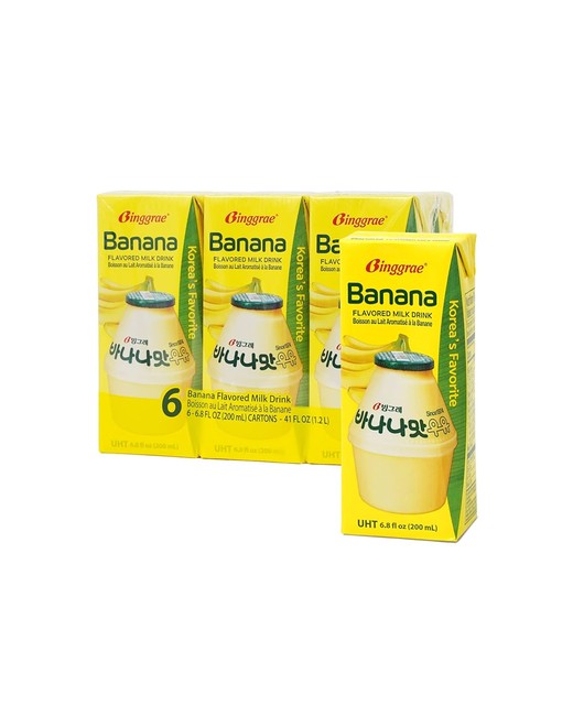 Binggrae Flavoured Milk Drink Banana