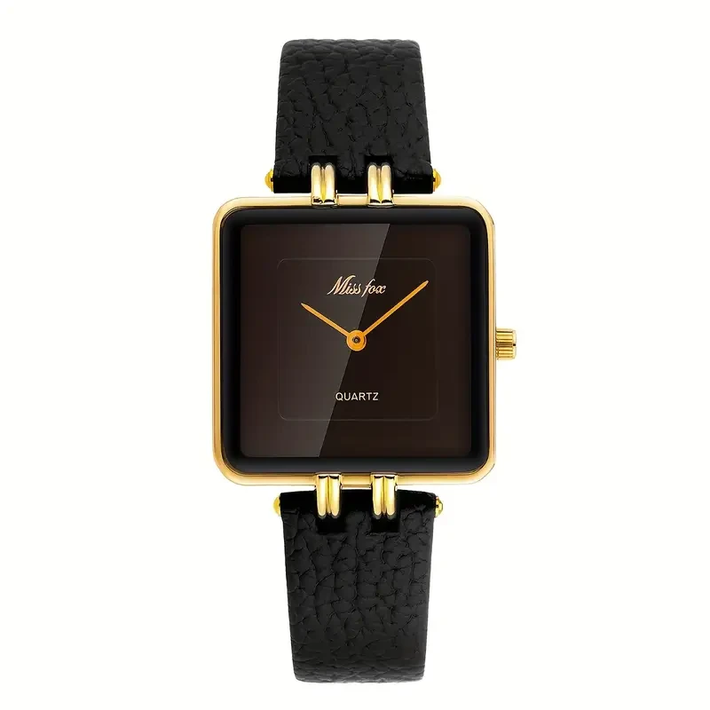 MISSFOX Womens Square Quartz Watch