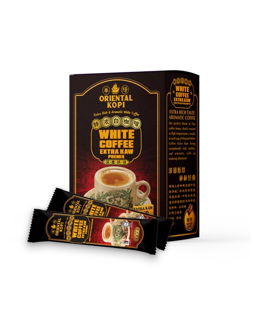 ORIENTAL KOPI Kopi-KawWhite Coffee Extra Kaw 10sachets