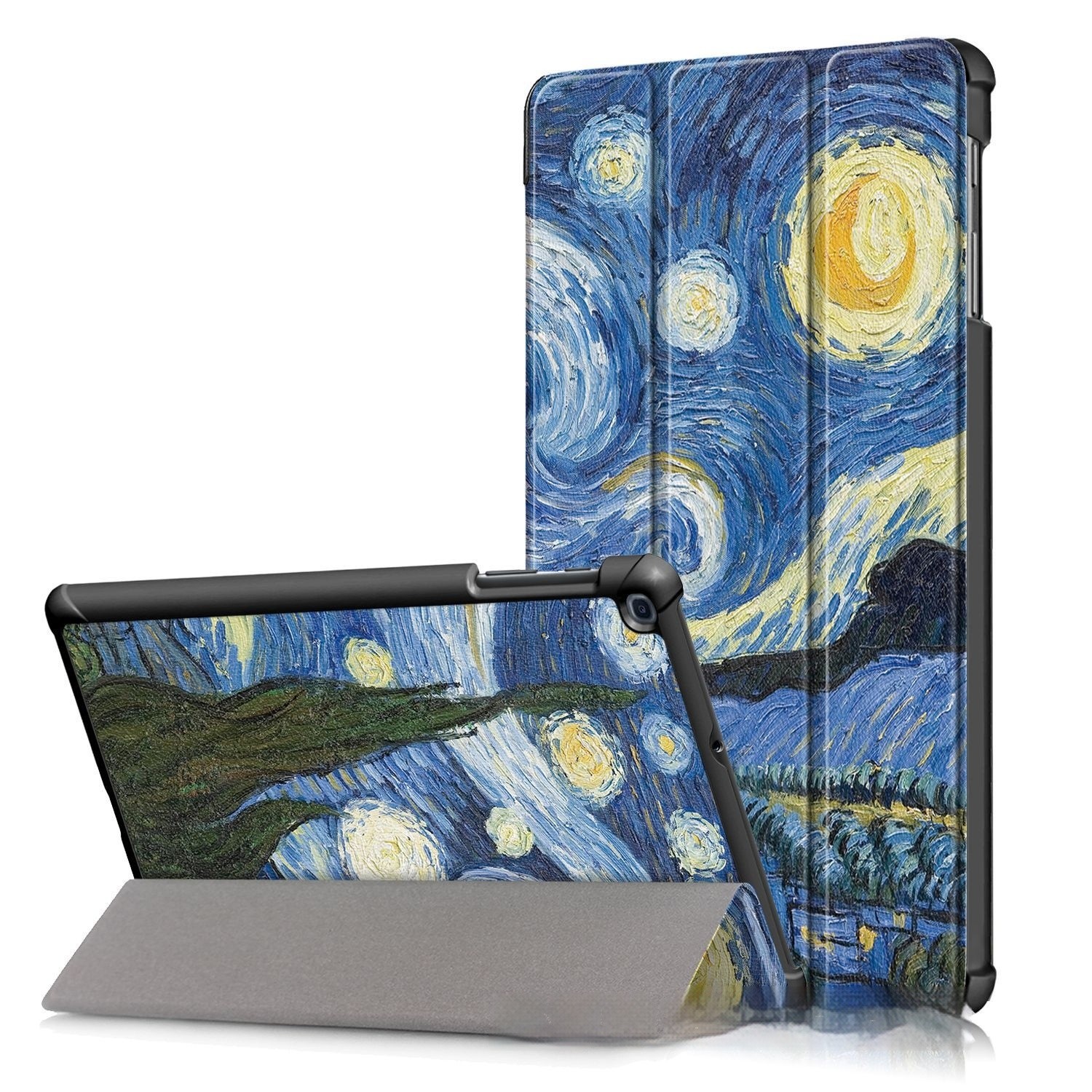 Leather Tablet Protective Cover Flip Cover Tri-fold
