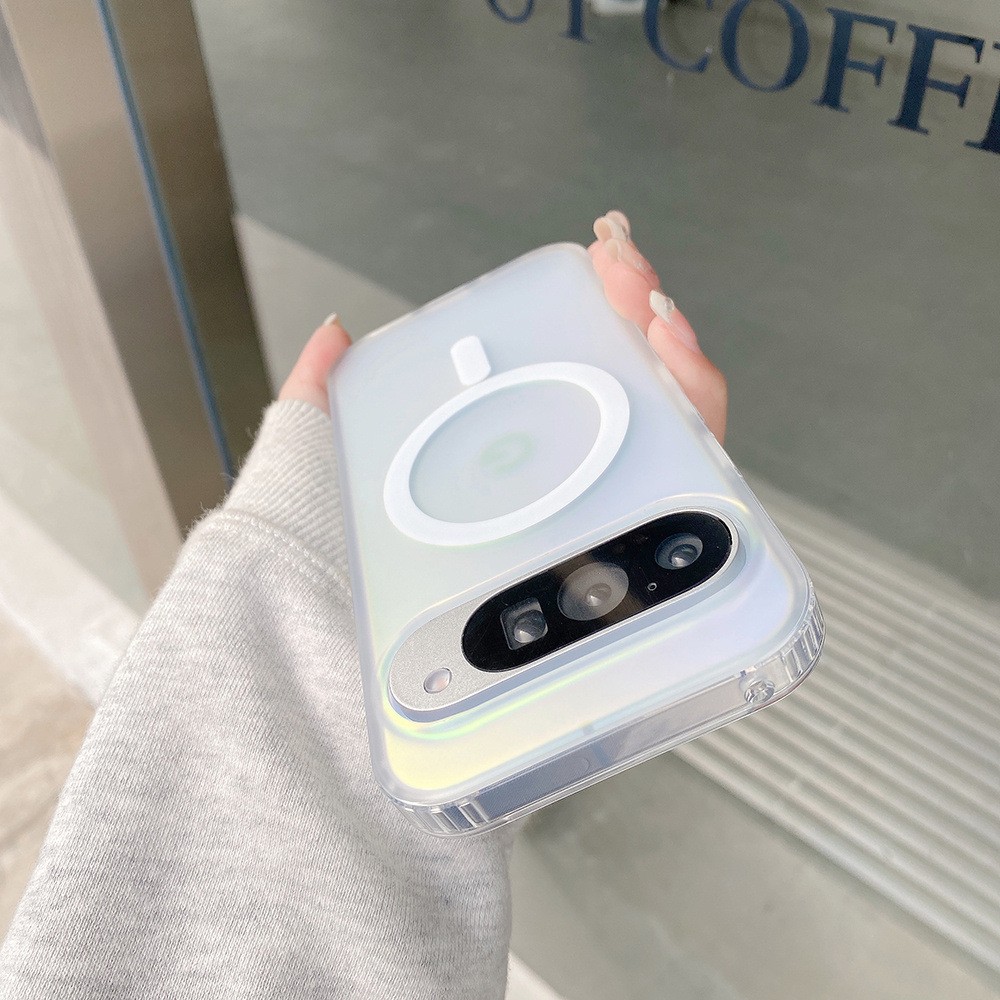 Colorful Frosted Laser Phone Case