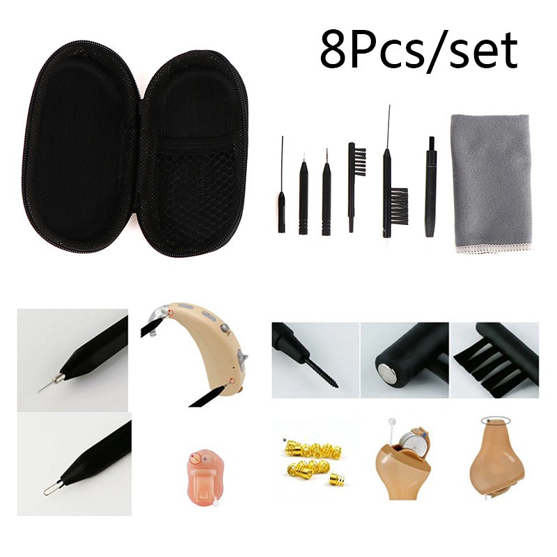 Digital Hearing Aid Accessories Cleaning Care Suit