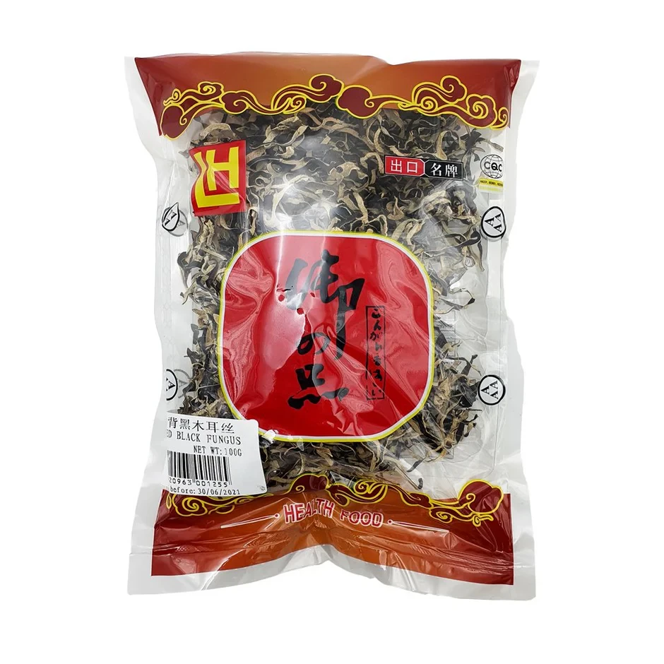 Dried Black Fungus Wood Ear Strips 100g