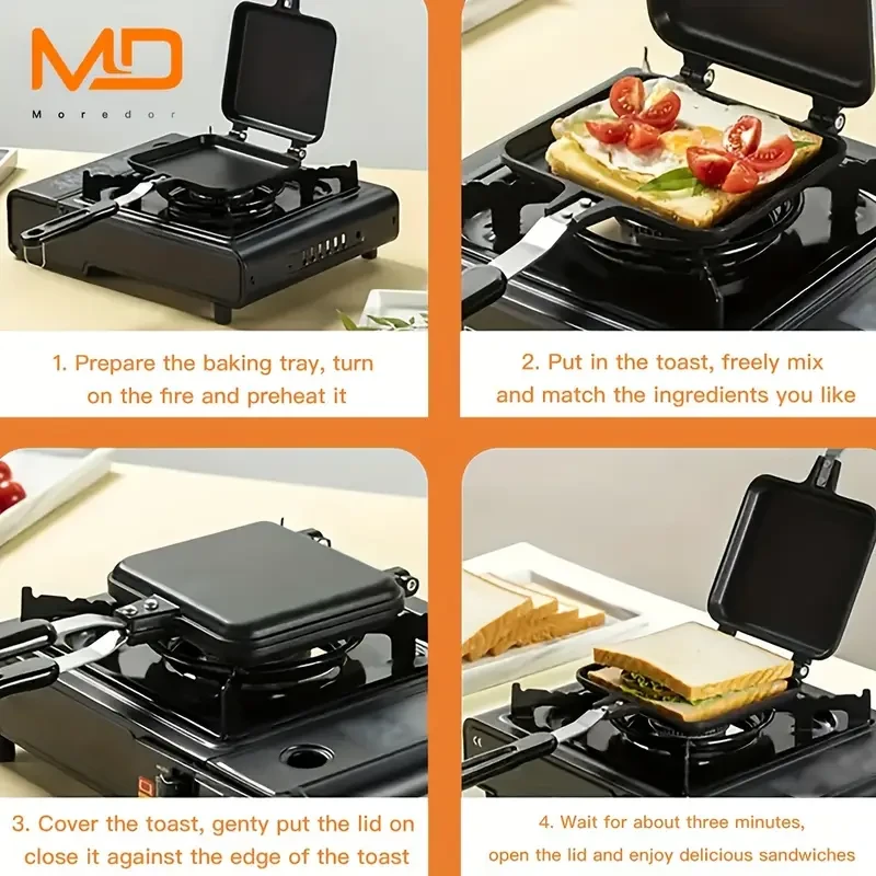 Non-Stick Sandwich Maker Pan