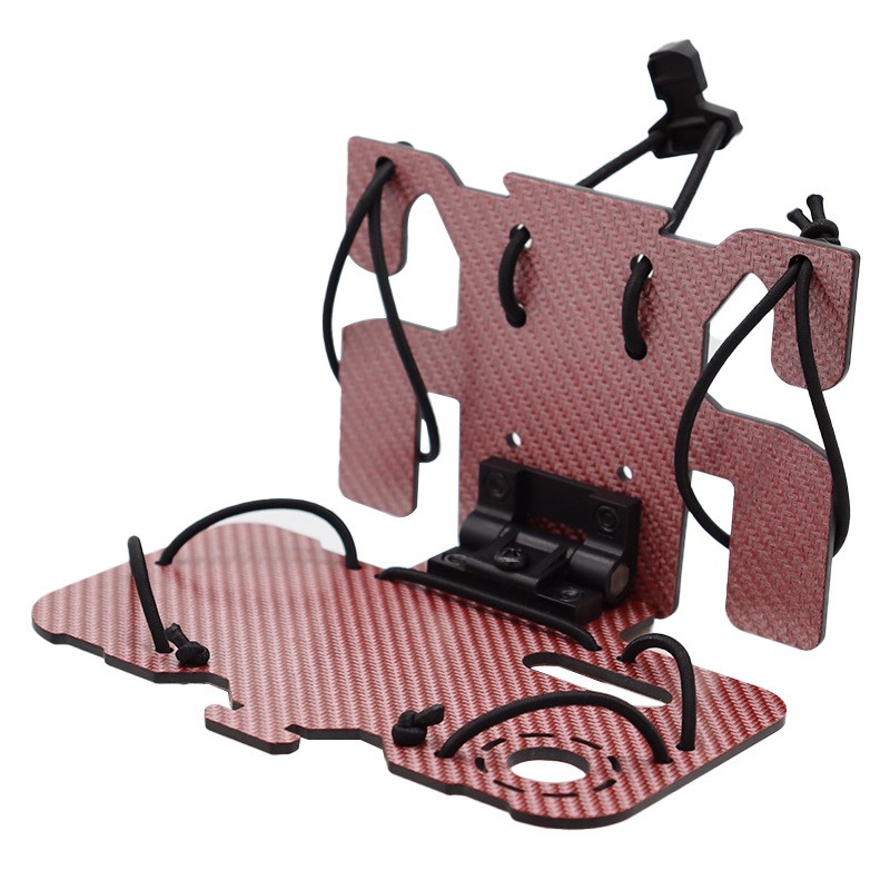 Carbon Fiber Folding Navigation Board MOLLE System Mounted Tactical Vest Chest Hanger