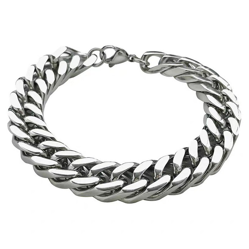 Fashion Personality Cuban Keel Bracelet Men