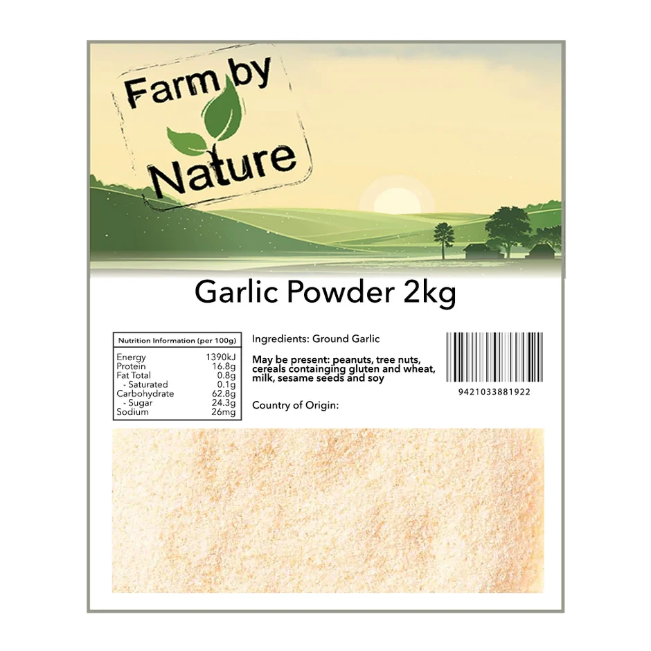 FARM BY NATURE  Garlic Powder 2kg