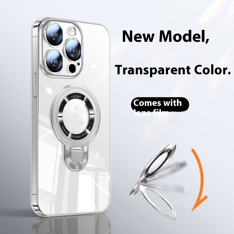 Phone Case Desert Gold Electroplating Pc Bracket