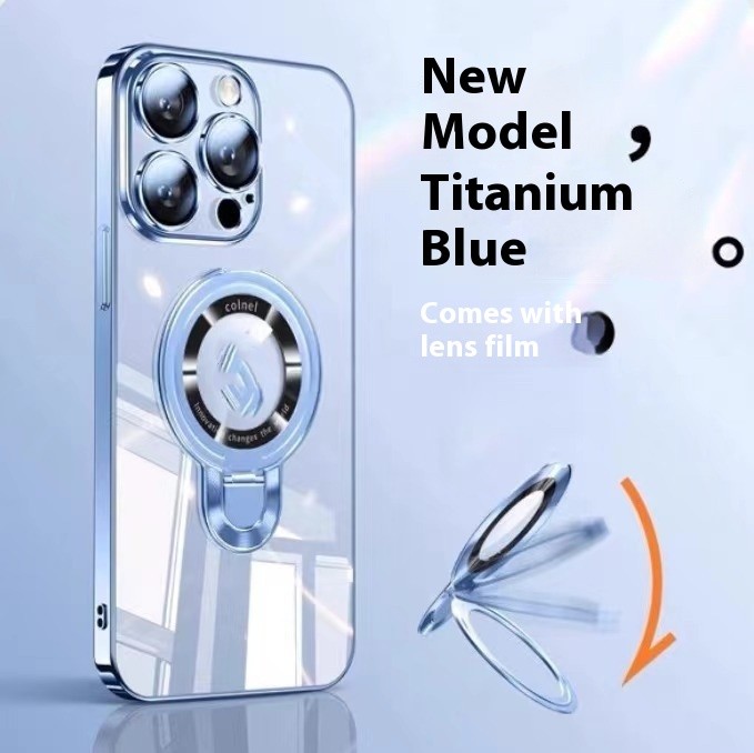 Phone Case Desert Gold Electroplating Pc Bracket