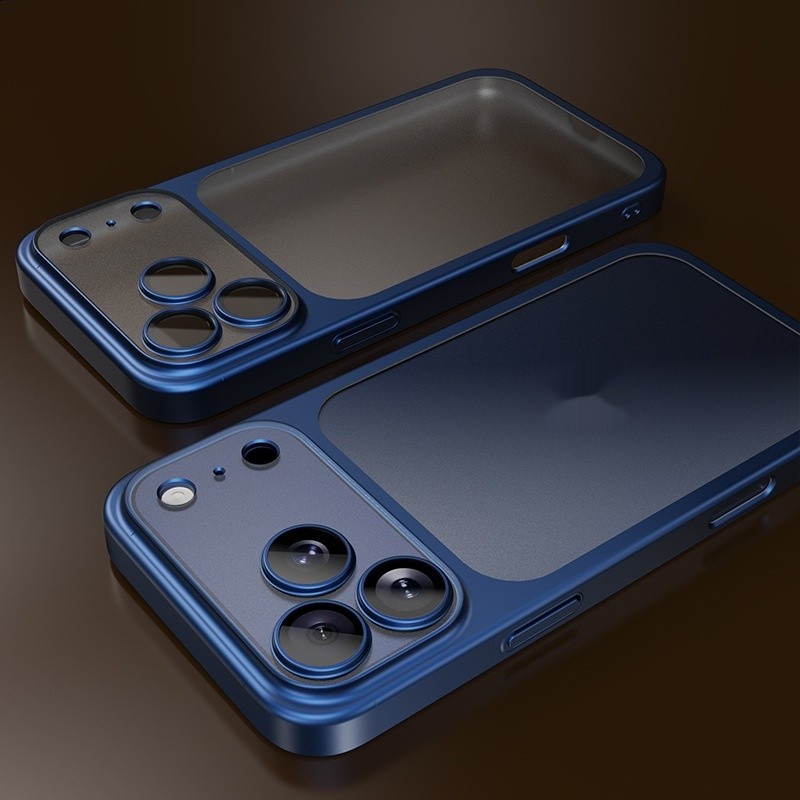 Frosted Electroplating Pc Drop-resistant All-inclusive Phone Case