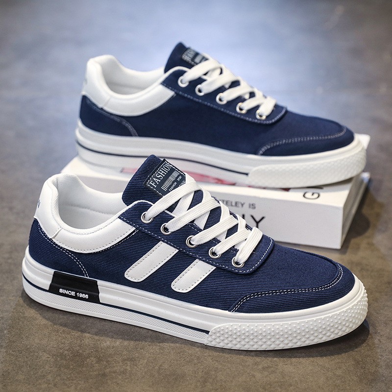 Men's Canvas Shoes Spring Breathable Flat