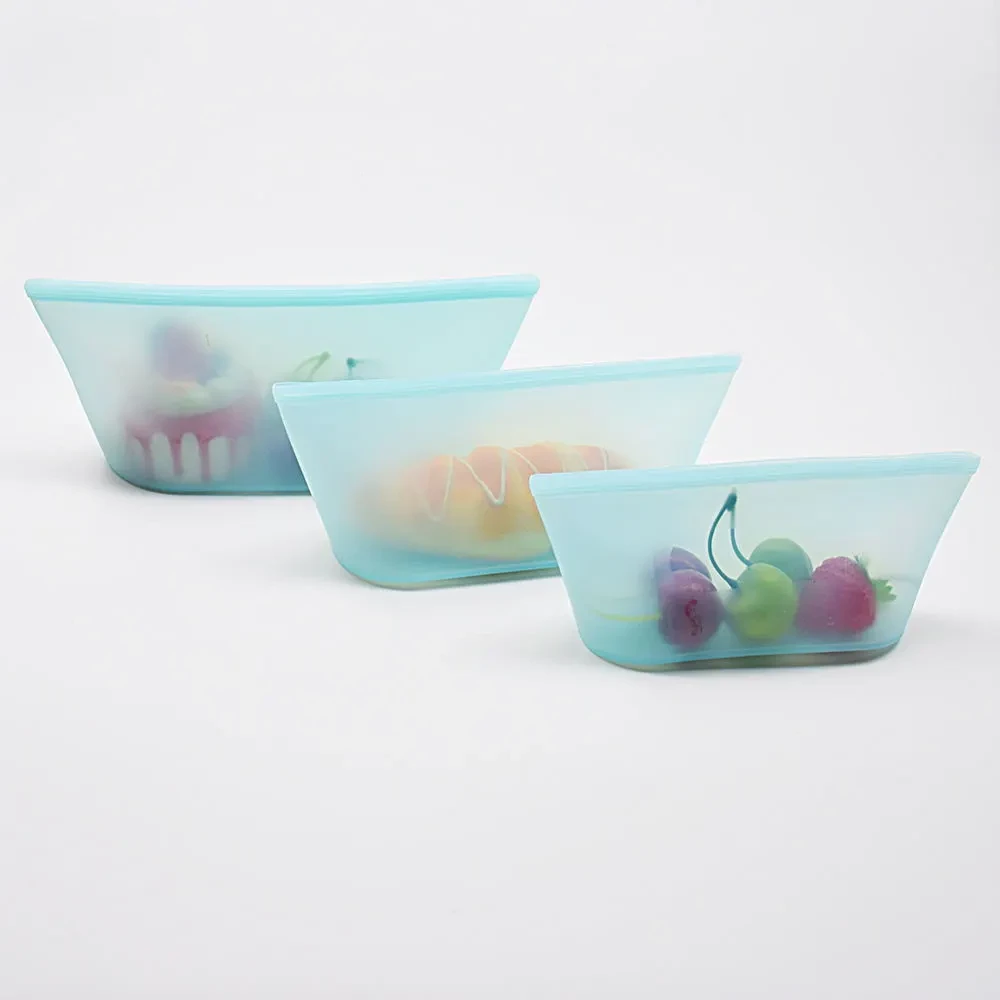 Silicone storage bag