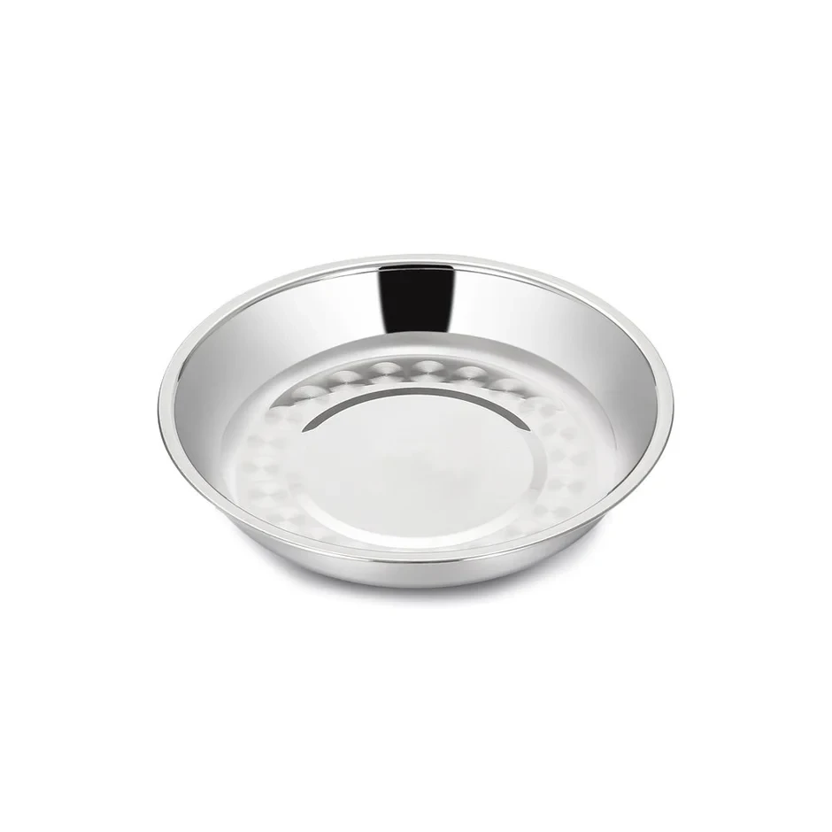Stainless Steel Deep Dish Round 22cm