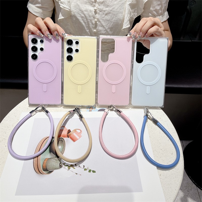 Macaron Color Series Magnetic Phone Case