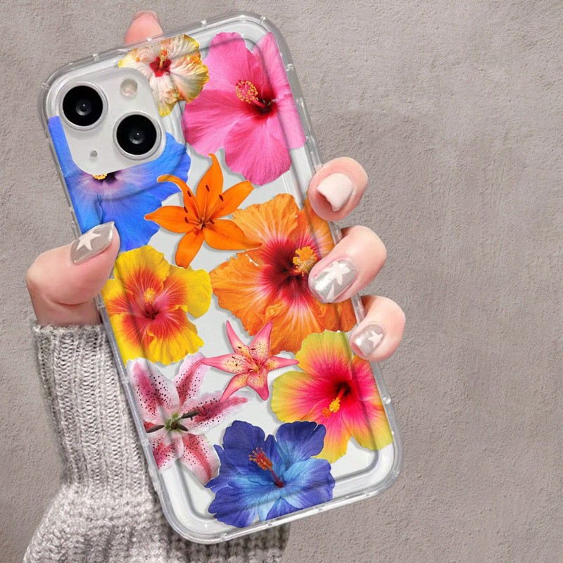 Bright Lily Phone Case Airbag Drop-resistant