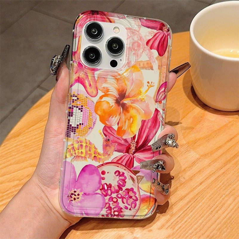 Bright Lily Phone Case Airbag Drop-resistant
