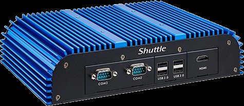 Shuttle BPCAL03-i7-1255U Fanless -20~60 Industrial PC