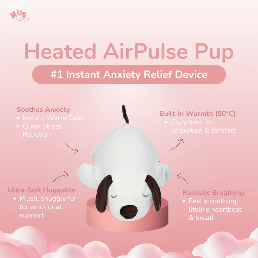 The AirPulse Pup: Breathing & Warming Relaxation Buddy