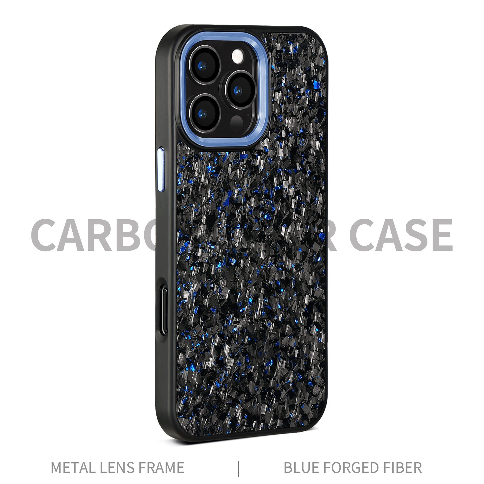 New Metal Frame Carbon Fiber Phone Shell