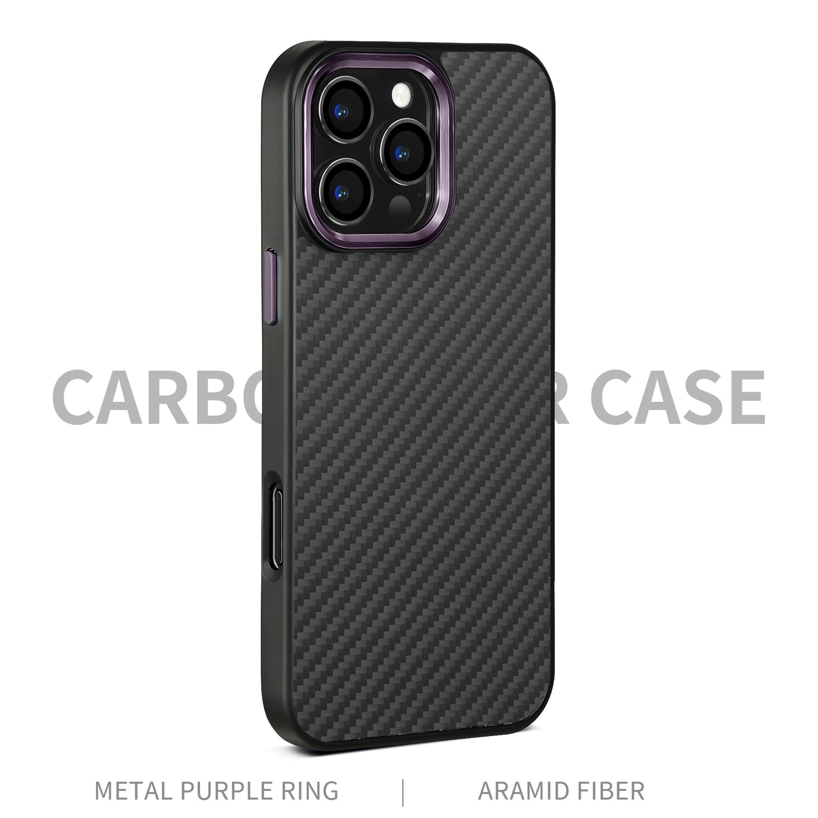 New Metal Frame Kevlar Mobile Phone Shell