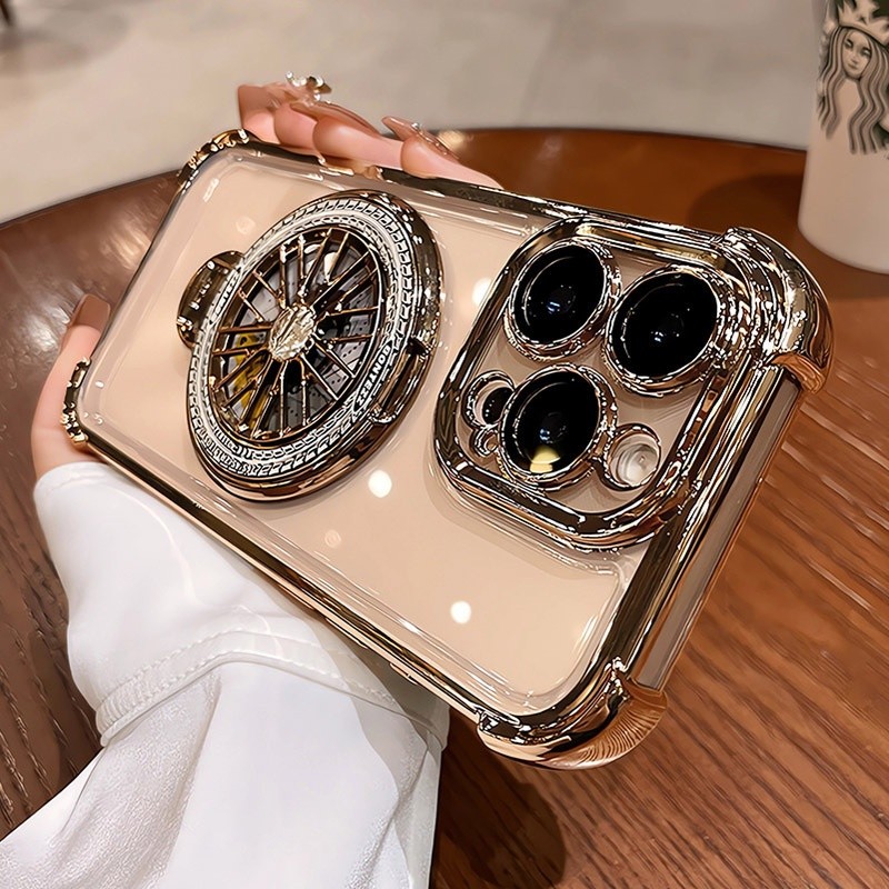 Rotating Gyro Bracket Phone Case