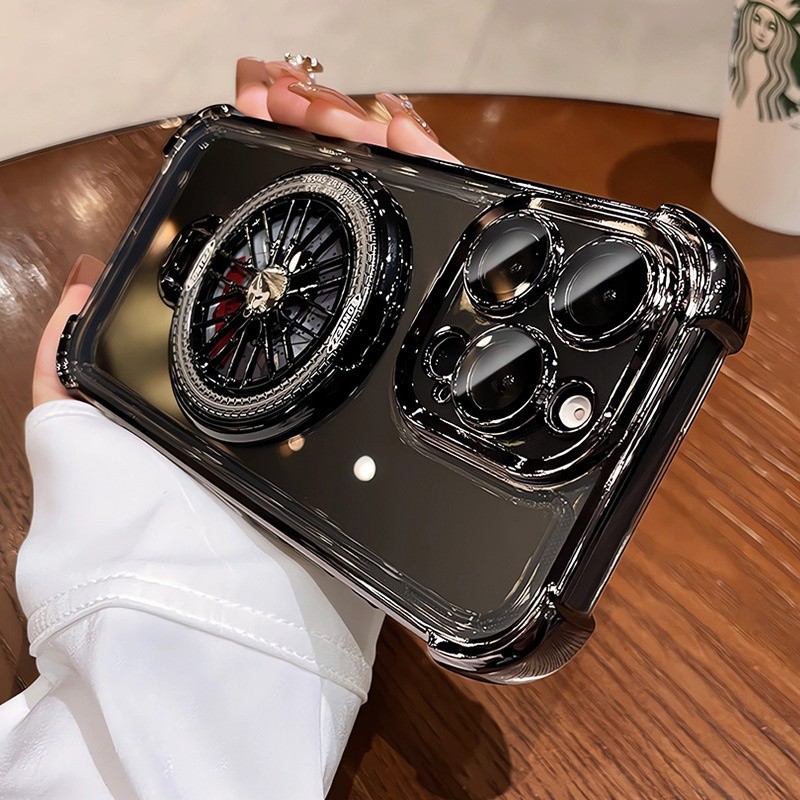 Rotating Gyro Bracket Phone Case