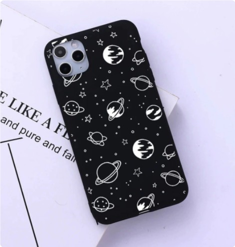 Creative Cartoon Planet Stars Phone Case