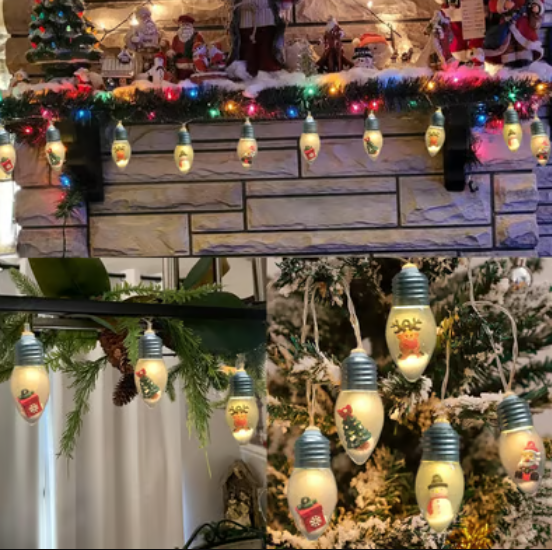 Christmas String Light Led Bulb String Lights
