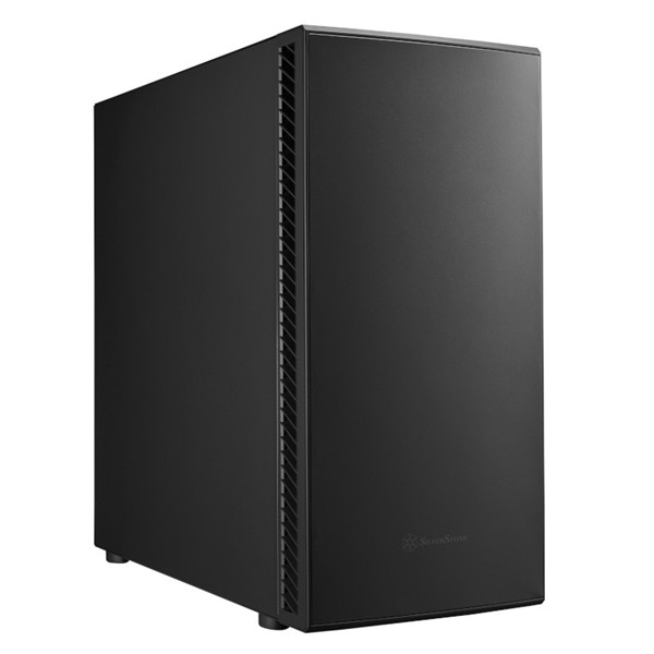 SilverStone SEQ1B SETA Q1 ATX Black Silent MidTower Case