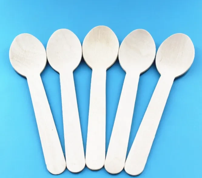 Wooden Ice Cream Spoons