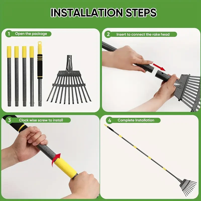 Adjustable Garden Rake