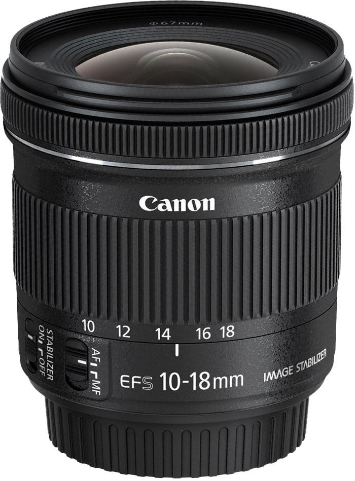 Canon EF-S 10-18mm f/4.5-5.6 IS STM EF-S Mount Lens