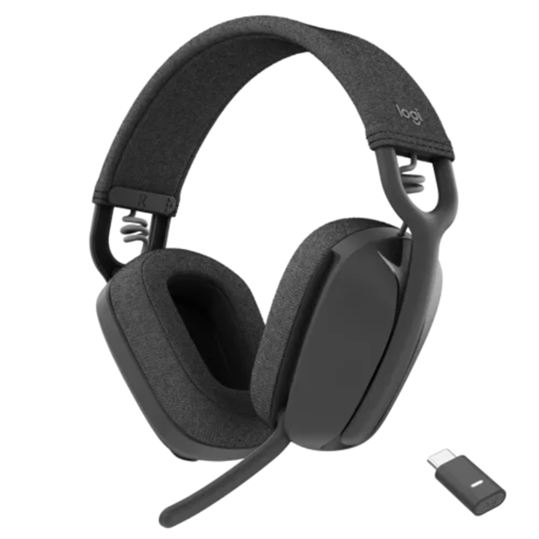 Logitech Zone Vibe Wirelesss Headset - UC - Teams - Graphite Business