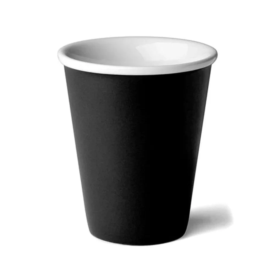 Coffee Cup Double Wall 12oz (Black) 25pcs