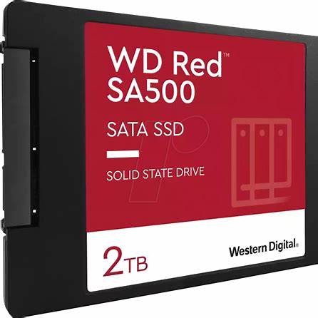 WD RED SA500 NAS SATA SSD M.2 2280 - 2TB