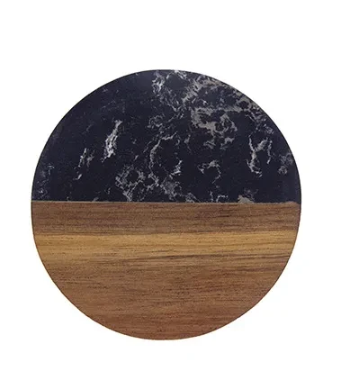 Marble And Wood Coasters