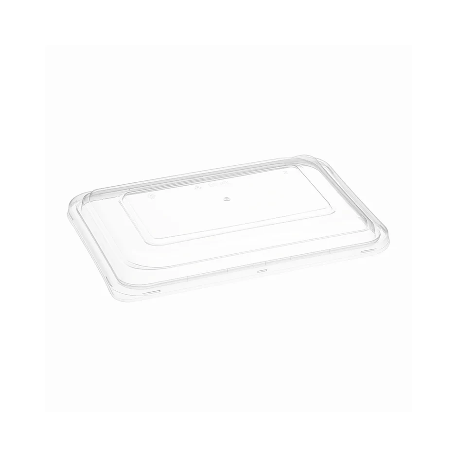 Dome Raised Lid For Rectangular Container 50pcs