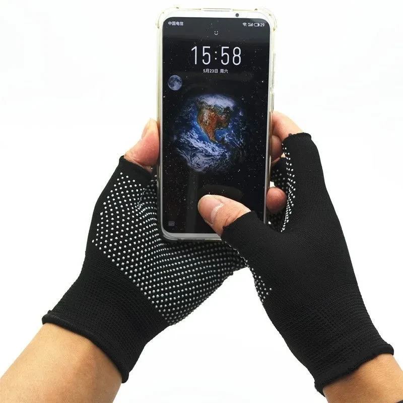 Fingerless Work Gloves