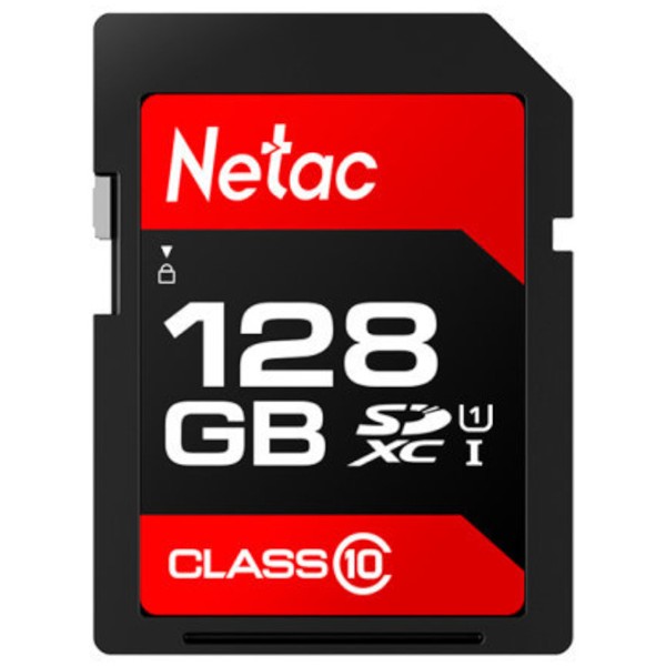 Netac P600 SDHC U1/C10 Card 128GB