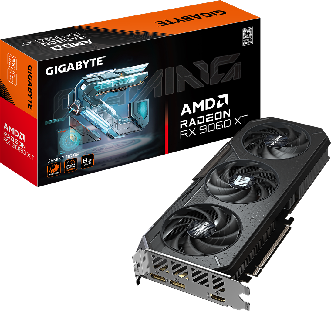 Gigabyte GV-R9060XT Gaming OC-8GD 8GB PCIE Graphics Card
