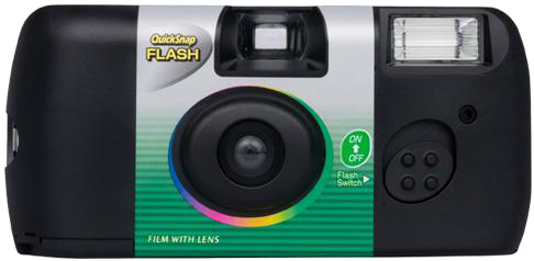 Fujilfim QuickSnap Flash 400 Single Use 35mm Film Camera