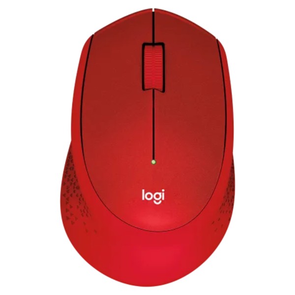 Logitech M331 Silent Plus USB Wireless Red