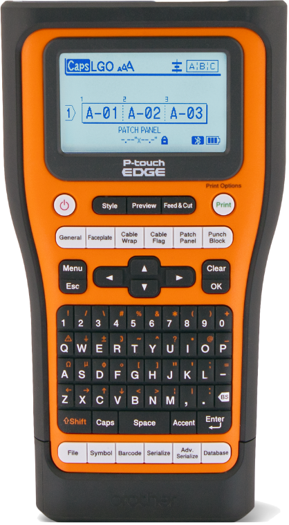 Brother PTE560BTVP Industrial Label Maker