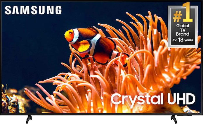 Samsung 65" Crystal UHD DU8000 4K Tizen OS Smart TV