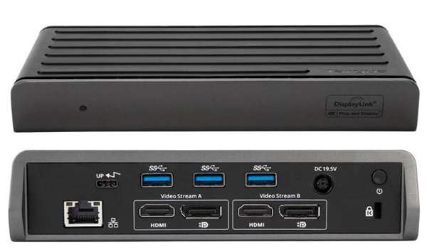 Targus USB Type-C Dual 4K Dock for Notebooks With 100W Power Delivery