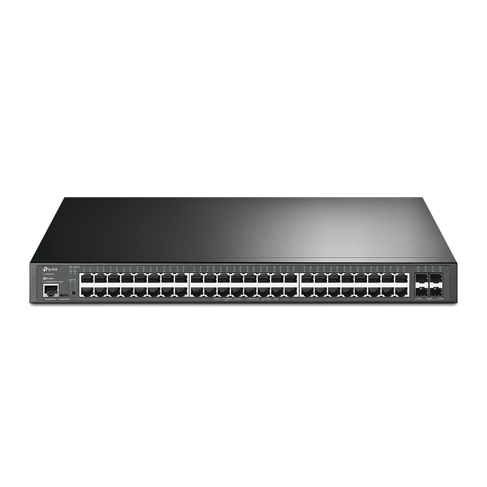 TP-Link SG3452XP Omada SDN 52 Port PoE+ Gigabit Managed Switch 10GbE