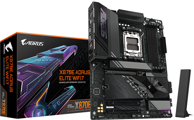 Gigabyte X870E Aorus Elite WIFI7 AM5 Motherboard