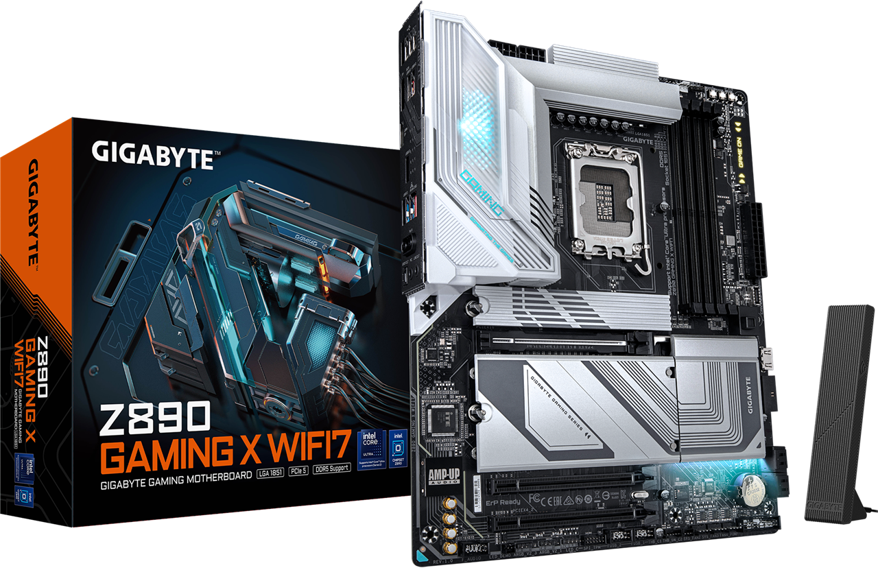 Gigabyte Z890 GAMING X WIFI7 ATX LGA1851 Motherboard