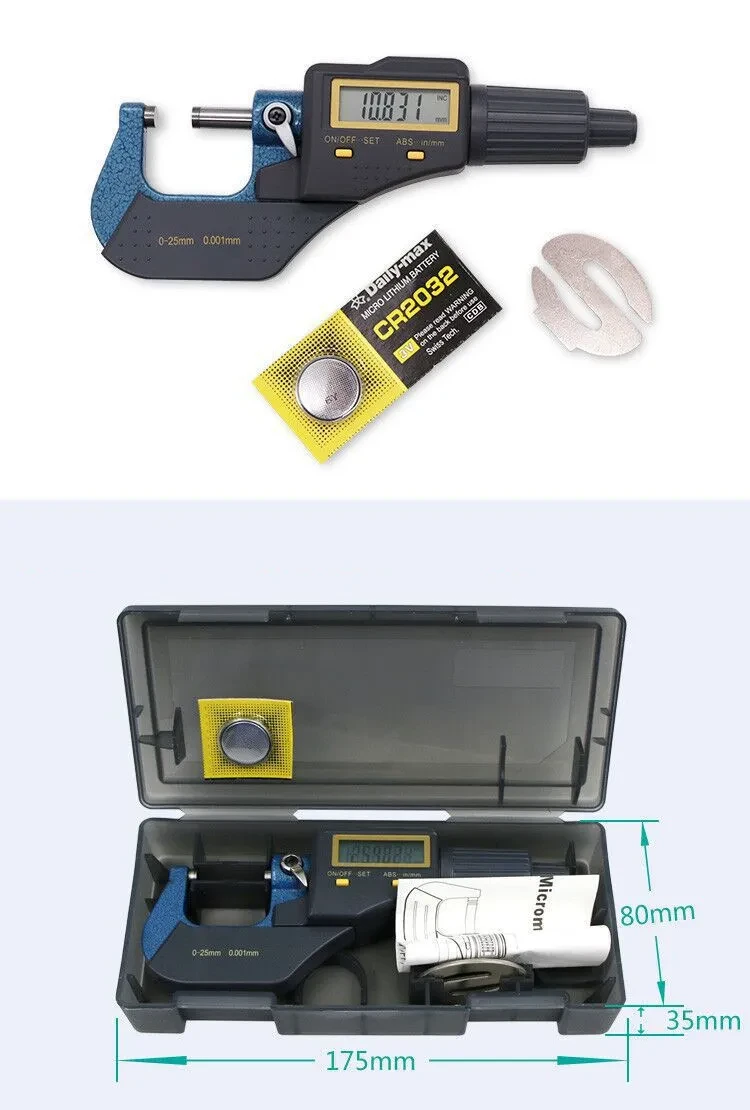 Outside Micrometer Set